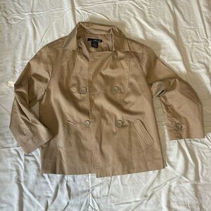 Willi Smith Large Button Tan Jacket